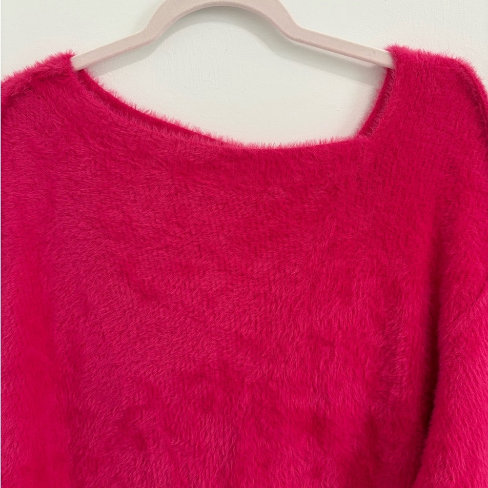 Free People Star Sign Sweater | Pink Firework | Size M | NWT - Picture 5 of 11
